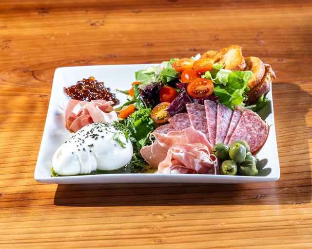 Burrata Plate.
