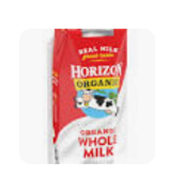 Organic Low Fat Milk.